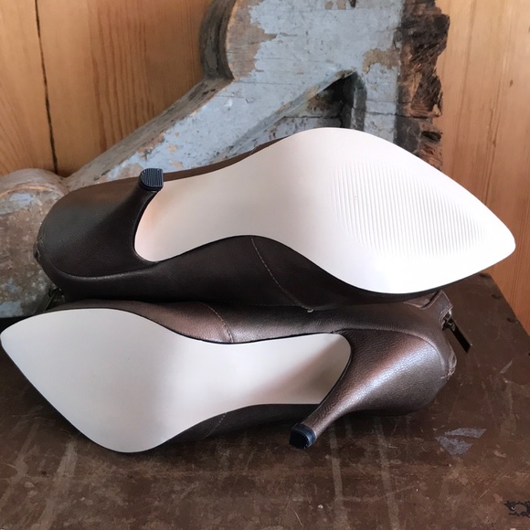 Steven TRIISHA Bronze Metal Stiletto Bootie - Picture 6 of 8